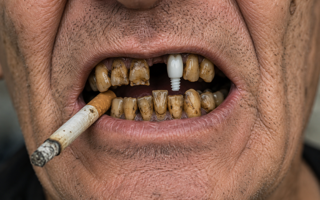 Sunbury Smokers & Smoking's Effect on Dental Implants & Oral Health Dentists